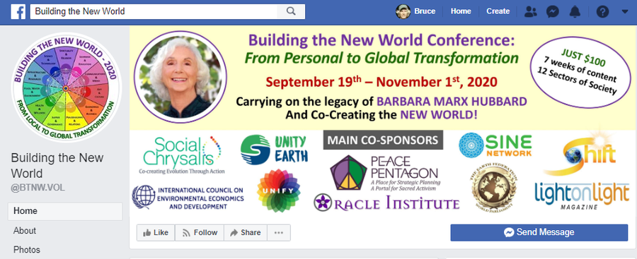 Conscious Evolution Building the New World