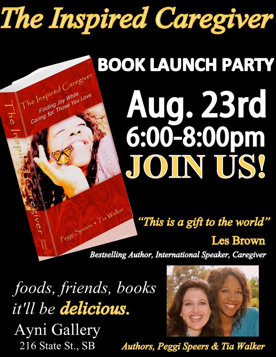 inspired caregiver book launch