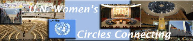 UN Women's Circles Connecting Banner Small